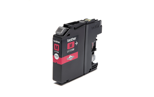 Brother LC-123M inktcartridge 1 stuk(s) Origineel Magenta