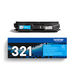 Brother TN-321C tonercartridge 1 stuk(s) Origineel Cyaan