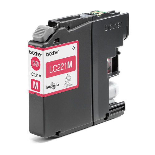 Brother LC221M inktcartridge 1 stuk(s) Origineel Magenta