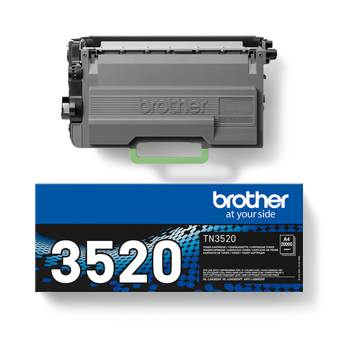 Brother TN-3520 tonercartridge 1 stuk(s) Origineel Zwart