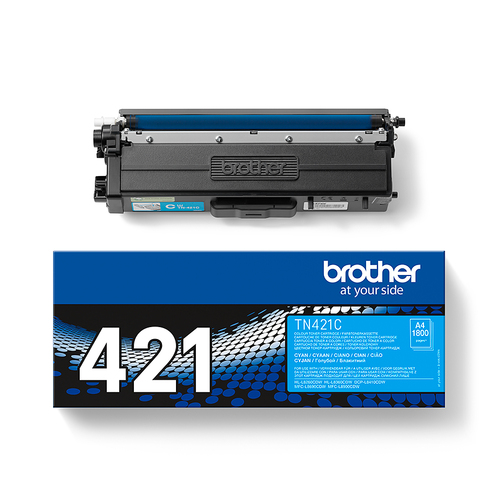 Brother TN-421C tonercartridge 1 stuk(s) Origineel Cyaan