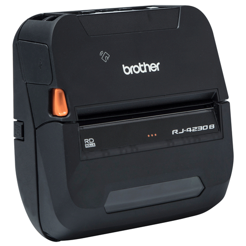 Brother RJ-4230B POS-printer 203 x 203 DPI Bedraad en draadloos Direct thermisch Mobiele printer