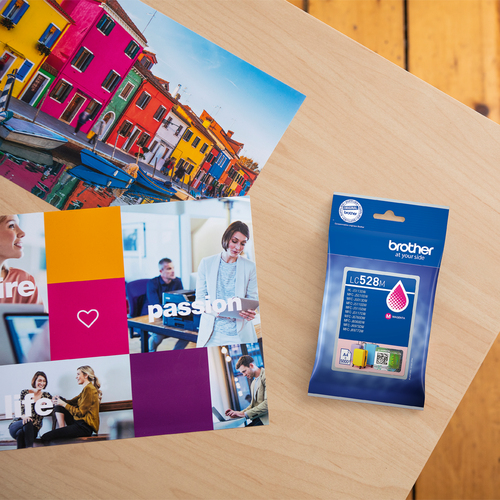 Brother LC528M inktcartridge 1 stuk(s) Origineel Magenta