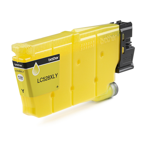 Brother LC528XLY Yellow Ink Cartridge inktcartridge 1 stuk(s) Origineel Ultrahoog rendement Geel