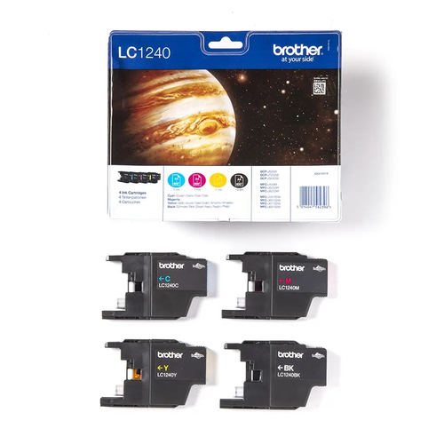 Brother Inktcartridge pakket: Cyaan / Magenta / Geel / Zwart