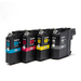 Brother LC-123VALBP inktcartridge 4 stuk(s) Origineel Zwart, Cyaan, Magenta, Geel