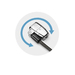 Kensington ClickSafe® 2.0 Universeel laptopslot met sleutel