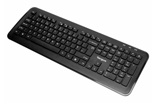 Targus AKM610UK toetsenbord Inclusief muis Universeel RF Draadloos QWERTY Engels Zwart