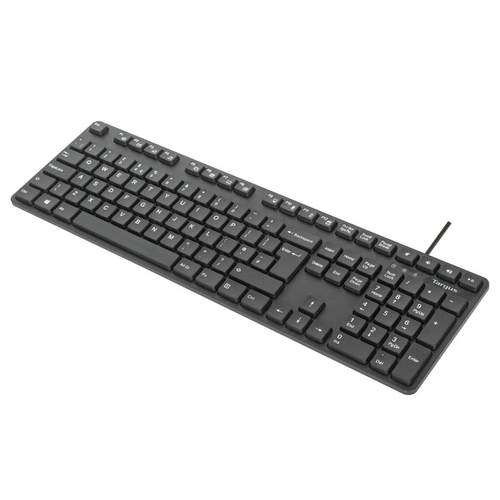 Targus AKM622FR toetsenbord Inclusief muis Universeel USB AZERTY Frans Zwart