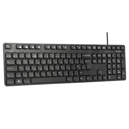 Targus AKM622FR toetsenbord Inclusief muis Universeel USB AZERTY Frans Zwart