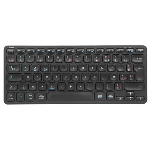 Targus AKB862FR toetsenbord Universeel Bluetooth AZERTY Frans Zwart