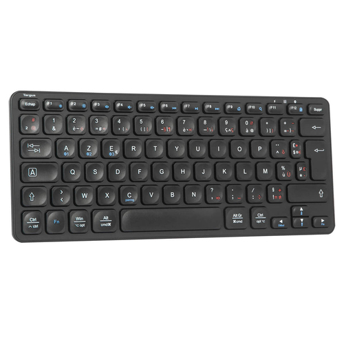Targus AKB862FR toetsenbord Universeel Bluetooth AZERTY Frans Zwart