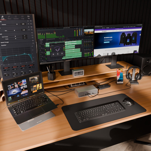 Targus DOCK230EUZ laptop dock & poortreplicator Bedraad Thunderbolt 5 Zilver