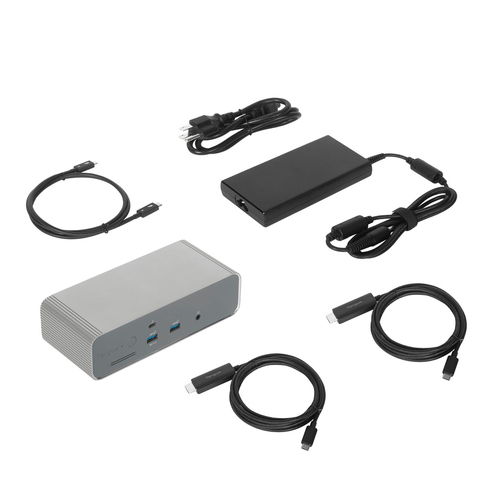 Targus DOCK230EUZ laptop dock & poortreplicator Bedraad Thunderbolt 5 Zilver