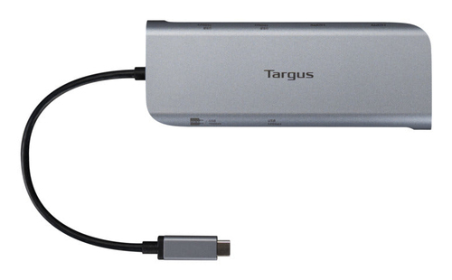 Targus DOCK427GL laptop dock & poortreplicator Bedraad USB 3.2 Gen 2 (3.1 Gen 2) Type-C Grijs