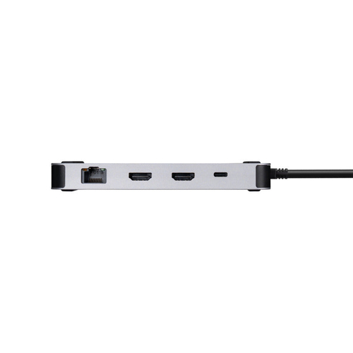 Targus DOCK429GL laptop dock & poortreplicator Bedraad USB4 Zilver