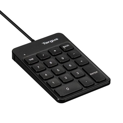 Targus AKP13GL numeriek toetsenbord Universeel USB Zwart