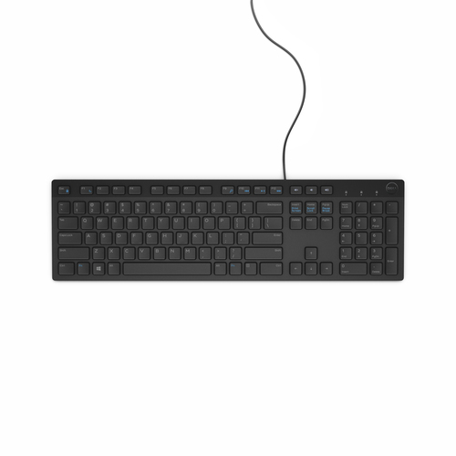 DELL KB216 toetsenbord Thuis USB QWERTZ Duits Zwart