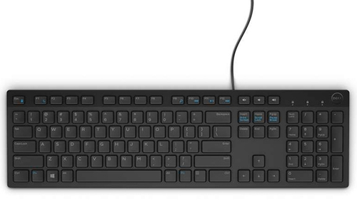DELL KB216 toetsenbord Universeel USB AZERTY Belgisch Zwart