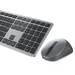 DELL KM7321W toetsenbord Inclusief muis Kantoor RF-draadloos + Bluetooth AZERTY Belgisch Grijs, Titanium