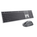 DELL KM7321W toetsenbord Inclusief muis Kantoor RF-draadloos + Bluetooth AZERTY Belgisch Grijs, Titanium