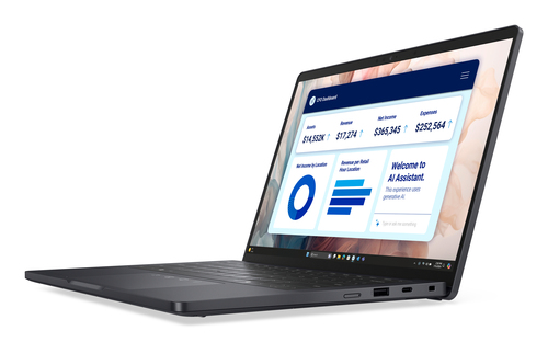 DELL Pro 13 Premium PA13250 Copilot+ PC Intel Core Ultra 7 266V Laptop 33,8 cm (13.3") Full HD+ 16 GB LPDDR5x-SDRAM 512 GB SSD Wi-Fi 7 (802.11be) Windows 11 Pro Grijs Belgisch