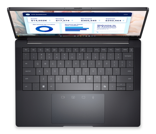 DELL Pro 13 Premium PA13250 Copilot+ PC Intel Core Ultra 7 266V Laptop 33,8 cm (13.3") Full HD+ 16 GB LPDDR5x-SDRAM 512 GB SSD Wi-Fi 7 (802.11be) Windows 11 Pro Grijs Belgisch