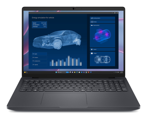DELL Pro Max 16 MC16255 Copilot+ PC AMD Ryzen AI 7 PRO PRO 350 Mobiel werkstation 40,6 cm (16") Full HD+ 32 GB LPDDR5x-SDRAM 512 GB SSD NVIDIA RTX PRO 500 Blackwell Wi-Fi 7 (802.11be) Windows 11 Pro Zwart Belgisch