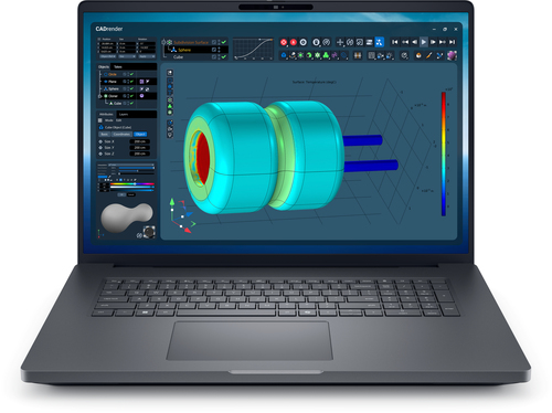 DELL Pro Max 18 Plus MB18250 Intel Core Ultra 9 285HX Mobiel werkstation 45,7 cm (18") Quad HD+ 64 GB DDR5-SDRAM 1 TB SSD NVIDIA RTX PRO 3000 Blackwell Wi-Fi 7 (802.11be) Windows 11 Pro Zwart Belgisch