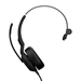 Jabra Evolve2 50 Headset Bedraad Hoofdband Kantoor/callcenter USB Type-C / USB Type-A Bluetooth Zwart