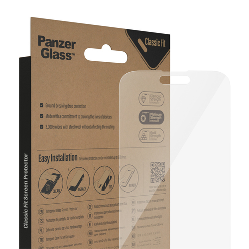 PanzerGlass Classic Fit Apple iPhone 20 Doorzichtige schermbeschermer 1 stuk(s)