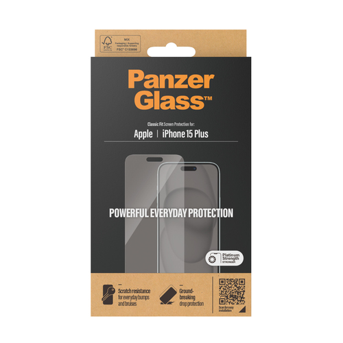 PanzerGlass Classic Fit Doorzichtige schermbeschermer Apple 1 stuk(s)