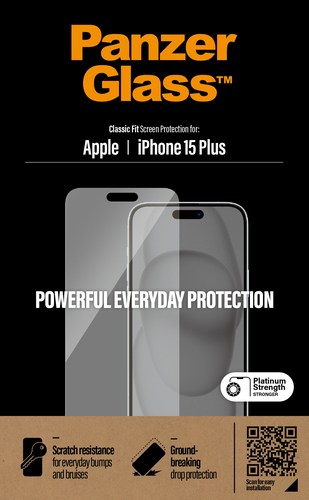 PanzerGlass Classic Fit Doorzichtige schermbeschermer Apple 1 stuk(s)