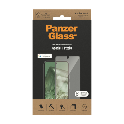 PanzerGlass PG Scrn Prot Google New Pixel 7 UWF Blck Doorzichtige schermbeschermer 1 stuk(s)
