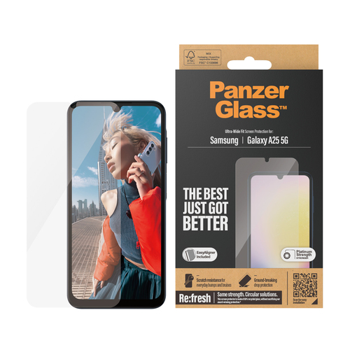 PanzerGlass Samsung Galaxy new A24 5G UWF Doorzichtige schermbeschermer 1 stuk(s)