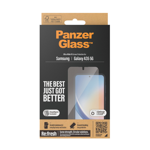 PanzerGlass Re Fresh Samsung New A34 5G UWF Doorzichtige schermbeschermer 1 stuk(s)