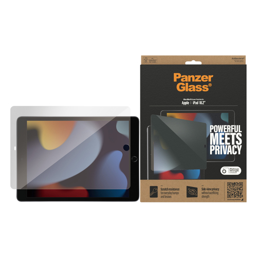 PanzerGlass ® Privacy Screen Protector iPad 10.2″ (2019, 2020-2021) Doorzichtige schermbeschermer Apple 1 stuk(s)