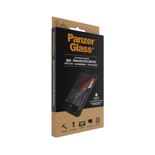 PanzerGlass P2679 scherm- & rugbeschermer voor mobiele telefoons Doorzichtige schermbeschermer Apple 1 stuk(s)