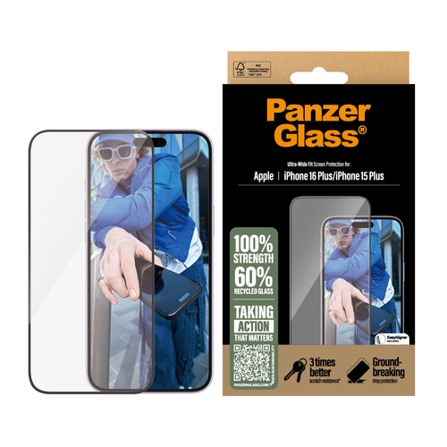 PanzerGlass PG Scrn iPhone 16 6.7Inch UWF