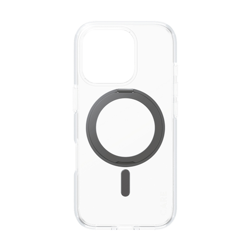 PanzerGlass CARE by PG BLK Kick/MagS iPhone16P 6.3 mobiele telefoon behuizingen Hoes Transparant