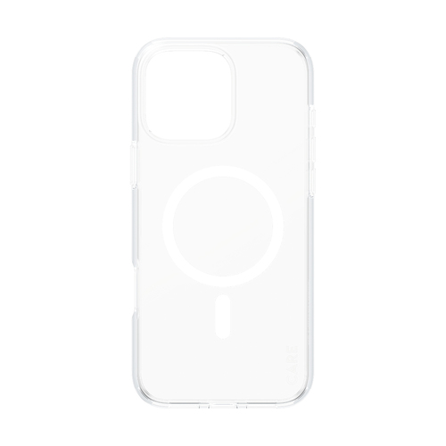 PanzerGlass CARE by PG White MagS iPhone16 6.9 Pro mobiele telefoon behuizingen Hoes Transparant