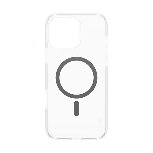 PanzerGlass CARE by PG BLK MagSafe iPhone16 6.9 Pro mobiele telefoon behuizingen Hoes Transparant