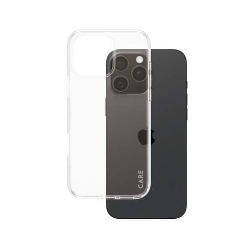 PanzerGlass CARE by PG Transparent iPhone16 6.9 Pro mobiele telefoon behuizingen Hoes Transparant