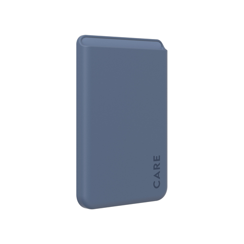PanzerGlass PG CARE Cardholder Blue iPhone mobiele telefoon behuizingen Hoes Transparant