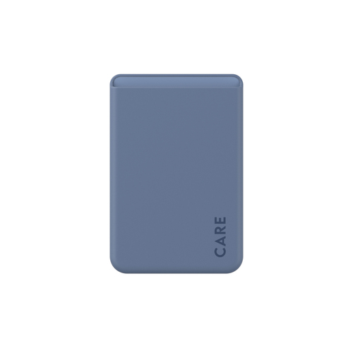 PanzerGlass PG CARE Cardholder Blue iPhone mobiele telefoon behuizingen Hoes Transparant