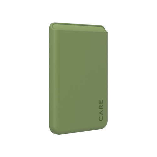 PanzerGlass CARE™ by ® Card Holder Green iPhone mobiele telefoon behuizingen Hoes Groen