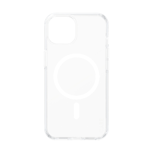 PanzerGlass CARE™ by ® Urban Combat Case Transparent w. White MagSafe iPhone 14 | 13 mobiele telefoon behuizingen Hoes Transparant