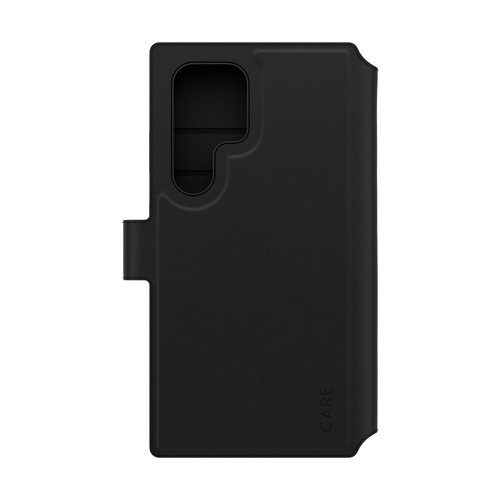 PanzerGlass CARE™ by ® Tango 2-in-1 Wallet Case w. Qi Compatible Samsung Galaxy S24 Ultra mobiele telefoon behuizingen Hoes Zwart