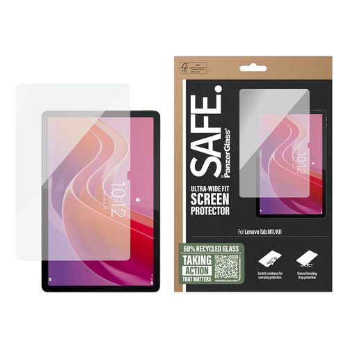 PanzerGlass SAFE. by ® Screen Protector Lenovo Tab M11 | K11 | Ultra-Wide Fit Doorzichtige schermbeschermer 1 stuk(s)
