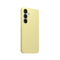 PanzerGlass CARE™ by ® Case Chardonnay w. Qi Compatible Samsung Galaxy S25+ mobiele telefoon behuizingen Hoes Geel